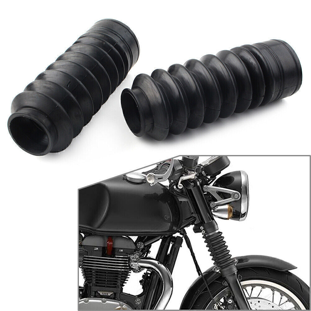Fit Gaiters Fork Boots 1964-68 67 66 65 650 500 TR6 T120 T100 T100SS T100A T100C