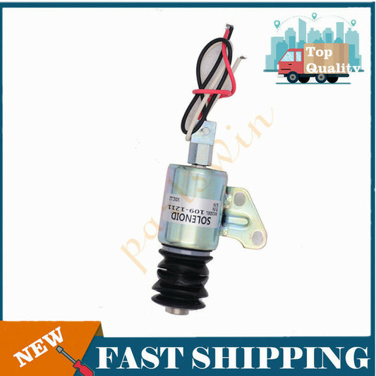 new diesel engine fuel solenoid valve replacement part 109-1211 for eXmark lawnmowers. n