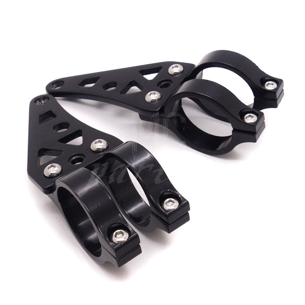 Universal 39mm Motorcycle Headlight Mount Bracket Fork Aluminum For Cafe Racer Q