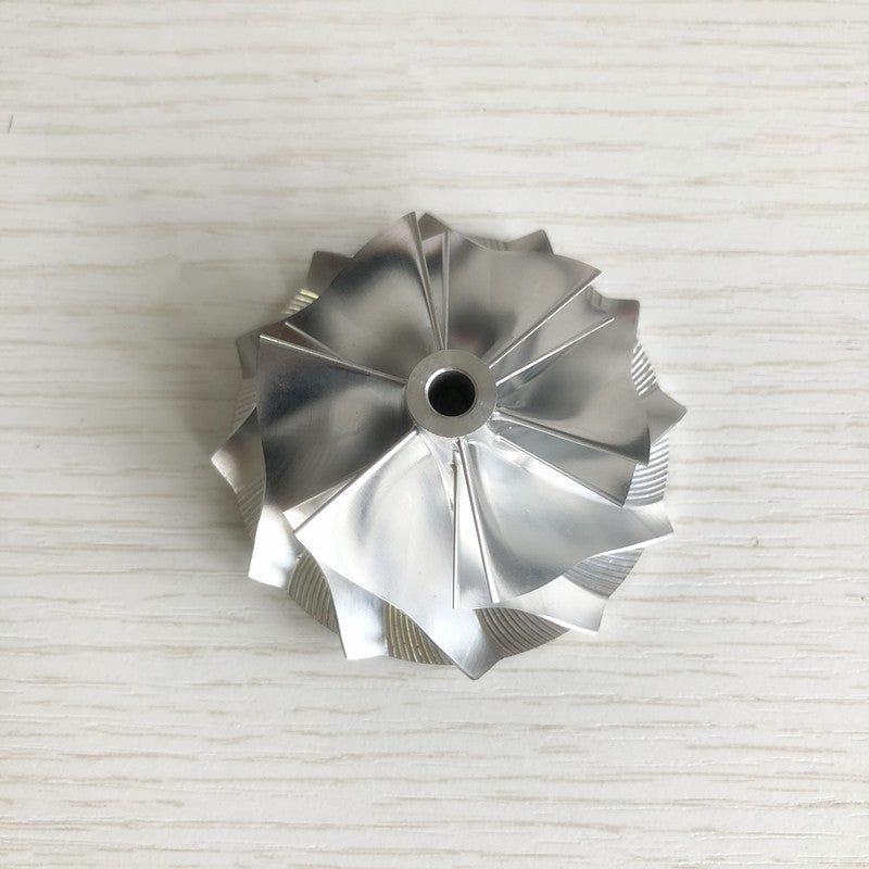 RHF5 44.90/58.00 mm 6+6 blade performance turbine blank compressor wheel suitable for VF54