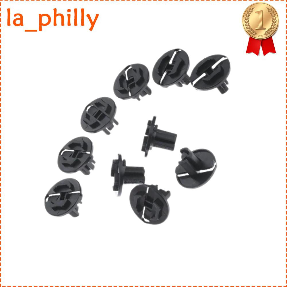 Set of 10 For W124 E300 E320 E420 E500 Headlight Fastener Holder Clips Black Q