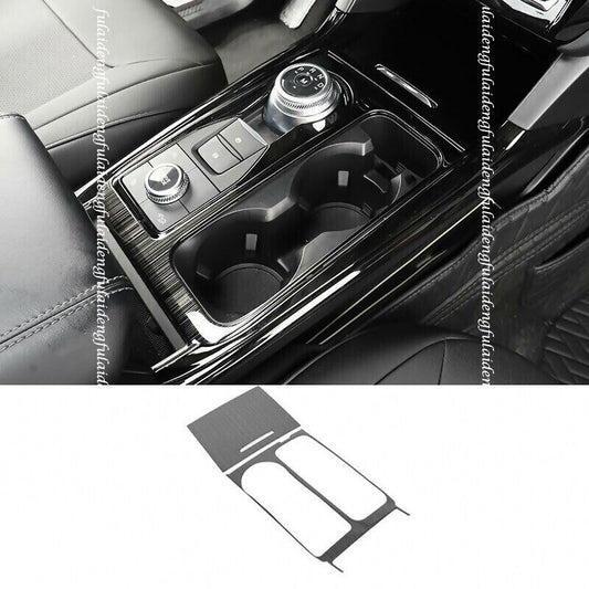 for Ford Explorer 2020-2022 Black Interior Central Console Gear Shift Panel Trim