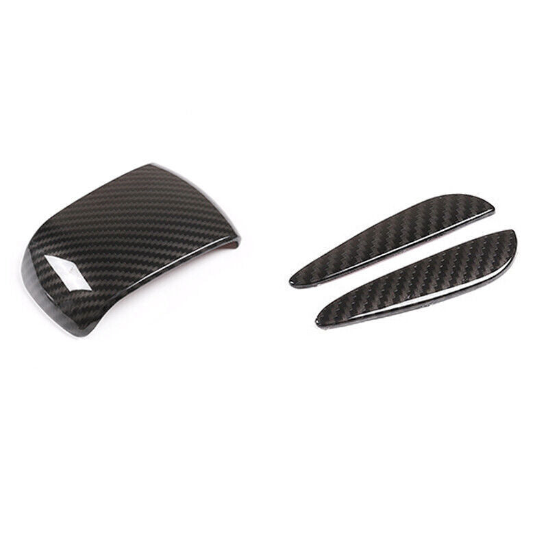 for Mercedes Benz GLS GLE 2020-2023 ABS Carbon Fiber Gear Shift Knob Cover Trim