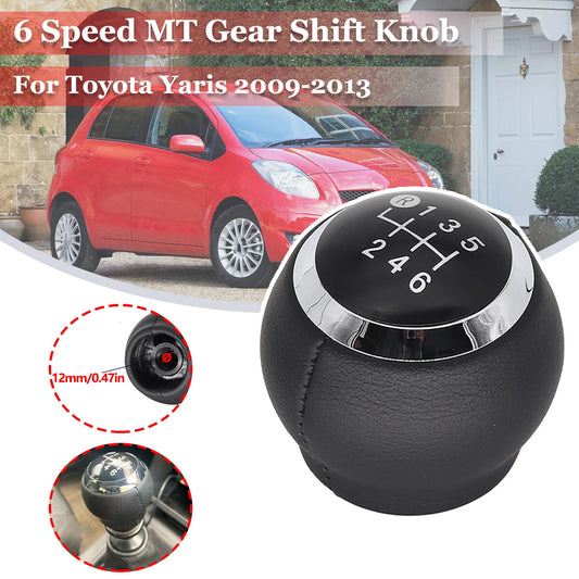 for Toyota Yaris R2 P15 6 Speed Manual Gear Shifter Knob Lever Stick Shifter M12