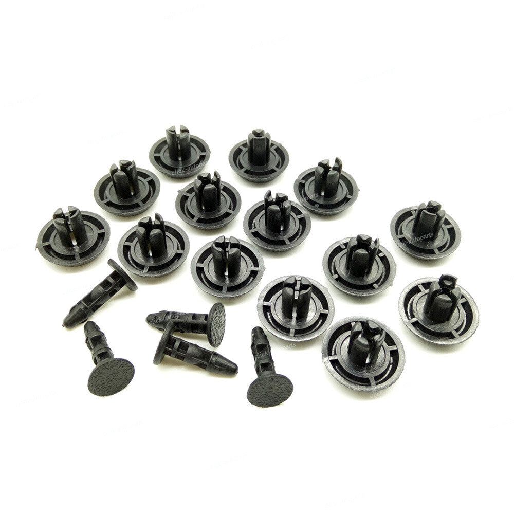 30x Plastic Grille Bumper Push Type Retainer Clips for Toyota for Lexus 90467-07211
