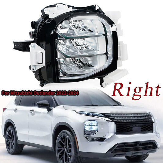 1Pcs Right LED Front Bumper Headlight for Mitsubishi Outlander 2022-2024