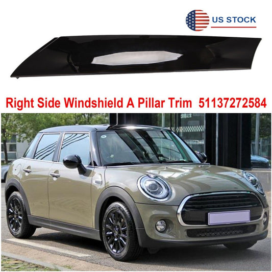 Front Right Windshield Pillar Trim For 07-15 for MINI Cooper R55 R56 R57 51137272584