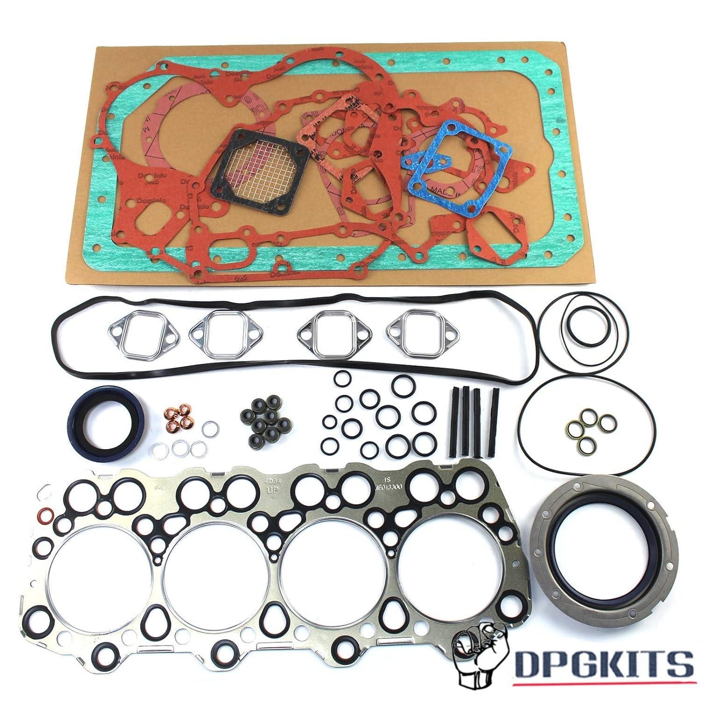 4D34 4D34T Engine Rebuild Gasket Set for Mitsubishi Fuso Canter FE FG Truck Rosa