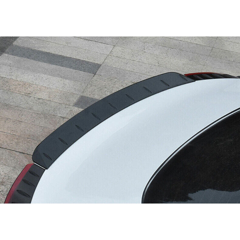 for Hyundai Sonata 2020-2023 Black Rear Tail Trunk Spoiler Wing Lip Flap Trim 1x
