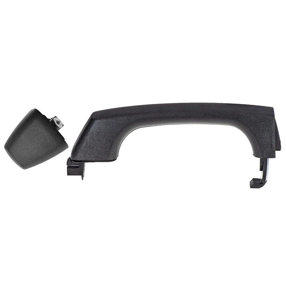 Front or Rear Exterior Outside Door Handle Cap Black Replacement For H3 H3T
