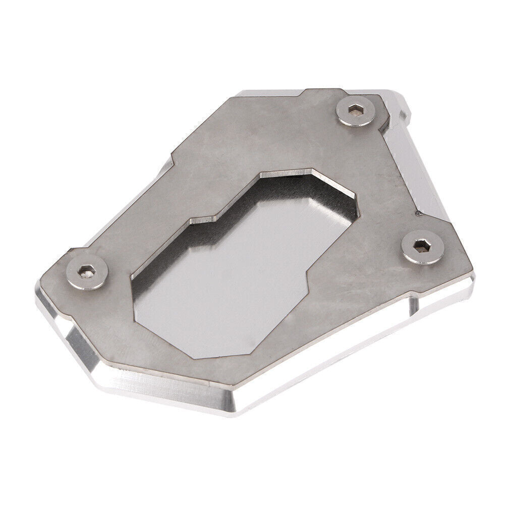 Side Stand Kickstand Plate Pad for BMW R1200GS LC 2013-16 Adventure 15-16 Silver Q