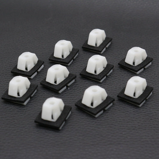 10-Piece 8mm Hooded Prop Clip for Toyota for Camry,Celica, for Corolla,and for Land Cruiser