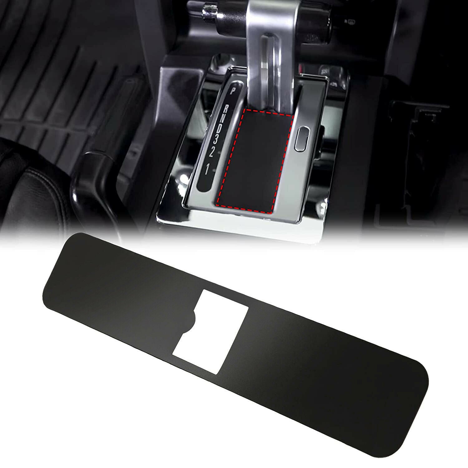 Fit 2005 -2009 for FORD for MUSTANG AUTO SHIFTER TRIM BLIND COVER REPLACE DURABLE NEW