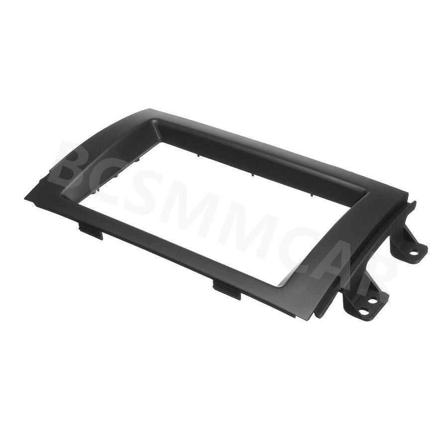 Double Din Car Radio Stereo Dash Install Mounting Trim Panel Kit Mount Black