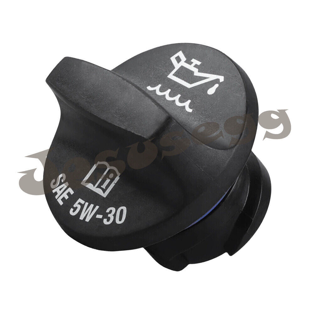 Car Oil Cap Filler Fit for Chevy for Buick for Cadillac 2013-2022 Black Q