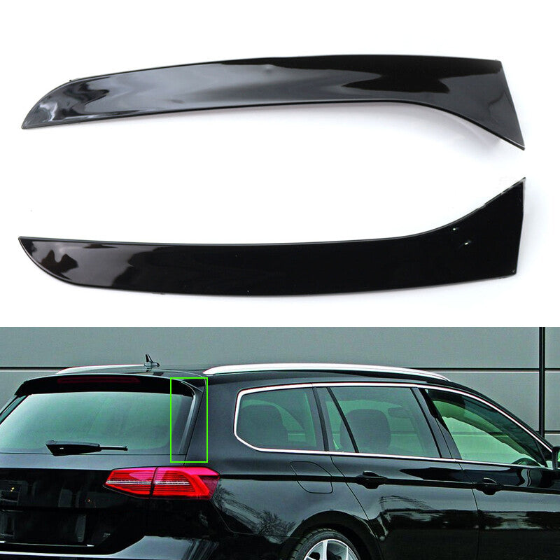 for VW for Passat B7 Variant Wagon 2011-2015 Rear Window Side Trim Spoiler