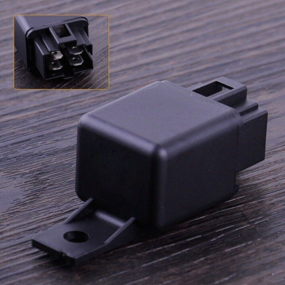 YL-388-S 12V 30A Relay for Universal Fog Driving Light Wire Wiring Harness Black n