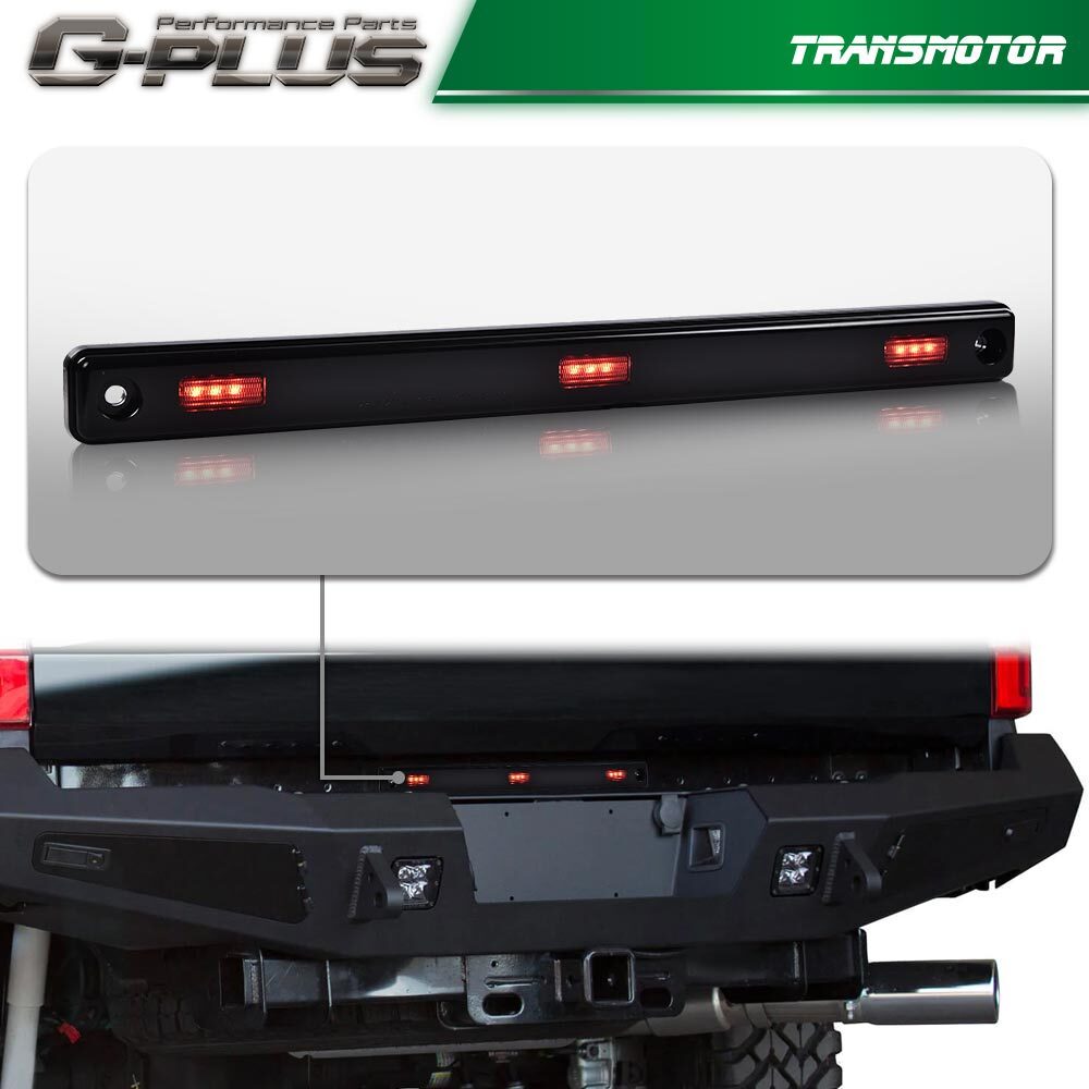 Fits 17-22 for Super Duty Dual DRW Center Rear Red Marker Lights Brand New - v