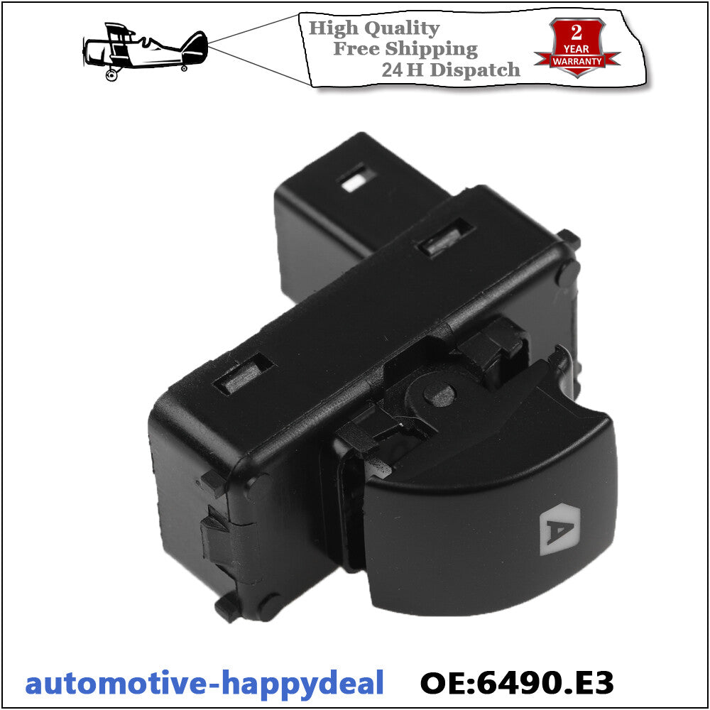 FRONT RIGHT ELECTRIC WINDOW SWITCH for CITROEN BERLINGO for PEUGEOT PARTNER 6490.HQ