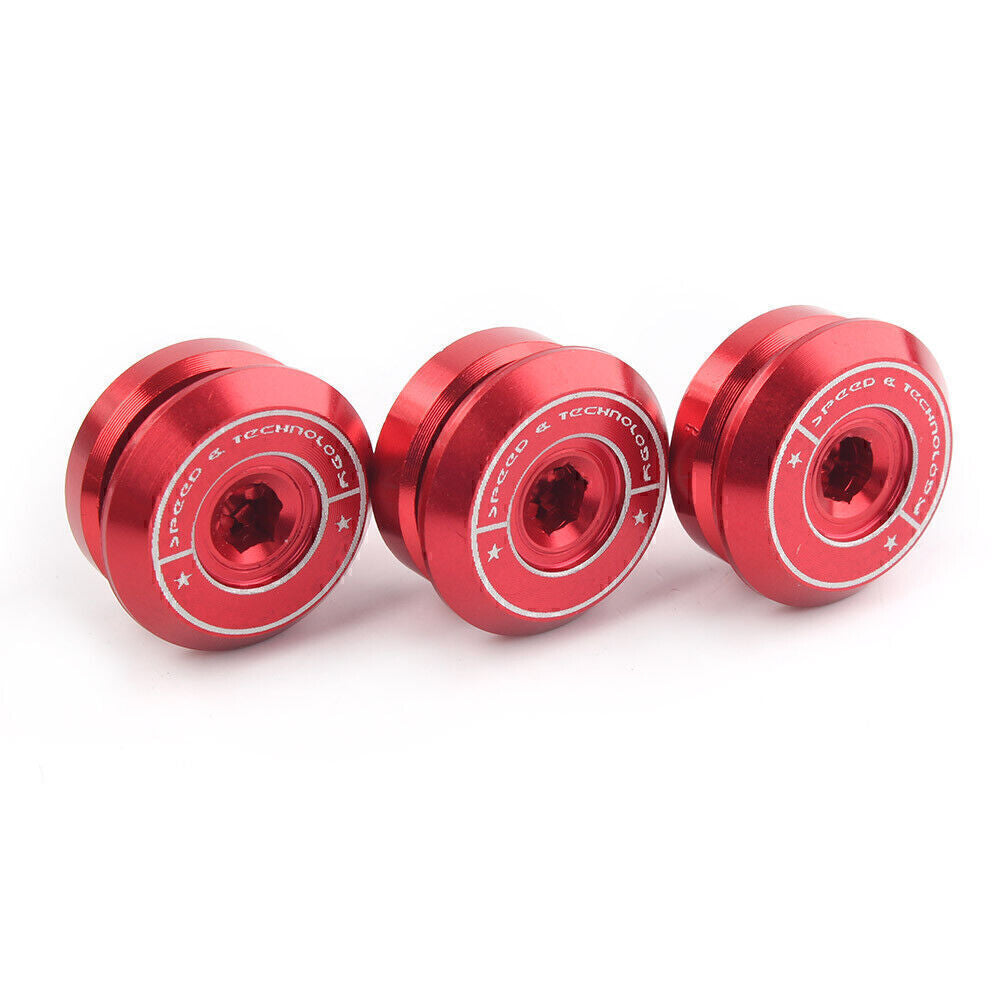 Air Cleaner Intake Decorative Bolt Body Screw for YAMAHA Xmax 300 2017-2018 RED