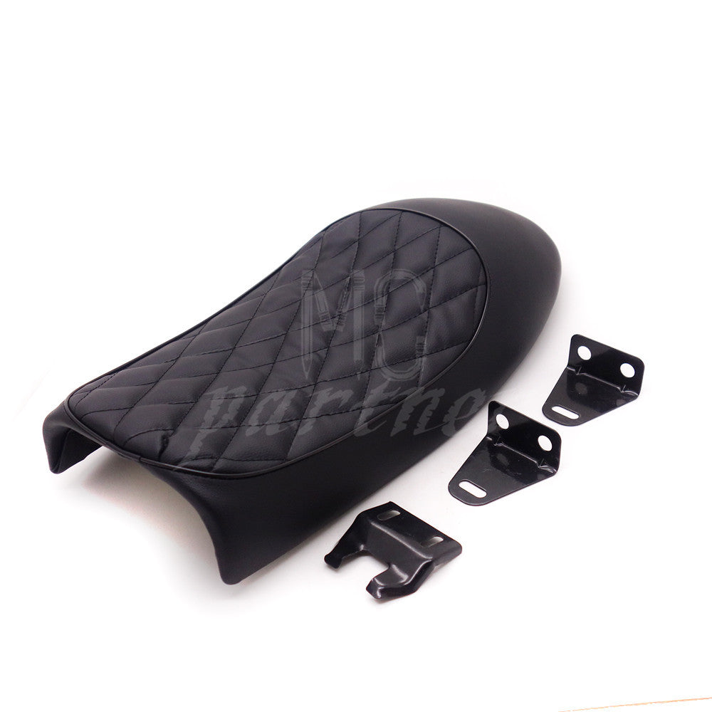 Black Diamond Hump Custom Cafe Racer for Seat Vintage Saddle for Honda CB350/450/750 Q