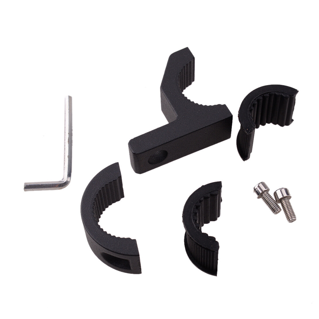 Motorcycle Headlight Spot Light Bracket Mount Fog Tube Fork Clamp Holder Q