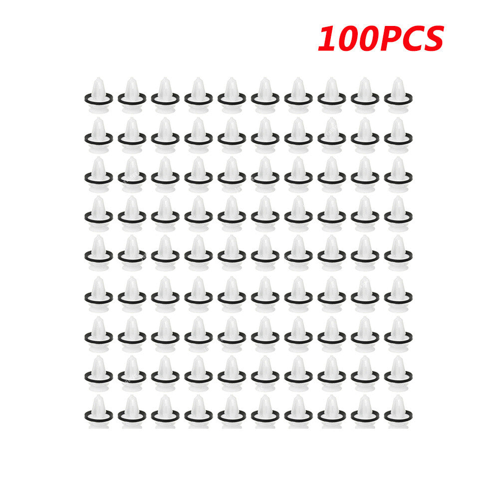 100Pcs Door Trim Panel Clip With Sealer W713297S300 for Ford C-Max Escape Fusion Q