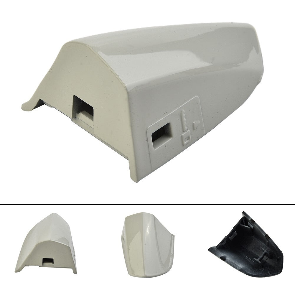 For 2015-2021, for Mustang Oxford White Driver Door Handle Key Cover Cap Bezel