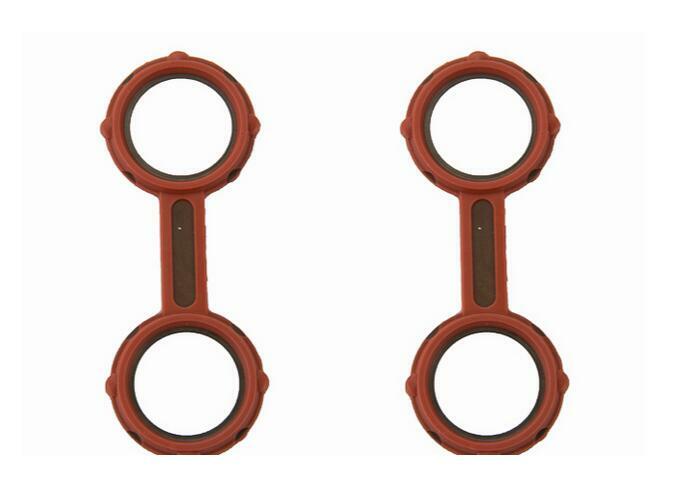 Set of 2 Engine Oil Cooler Seal Gasket for Mercedes W211 W212 E GL ML R 320 350 v