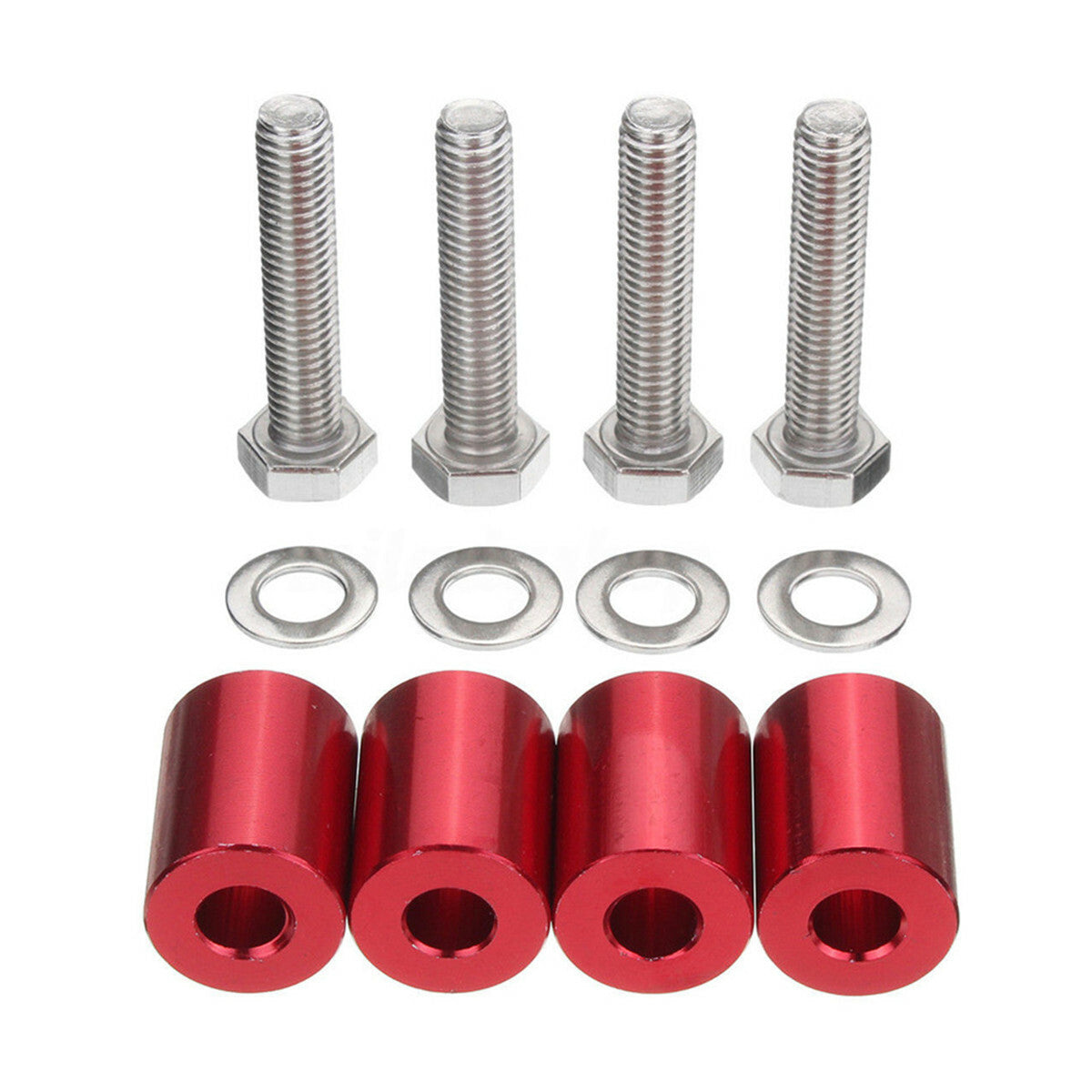 Car Bonnet Hood Vent Aluminium Spacer Riser Racing Motor Engine Swaps Kits Q