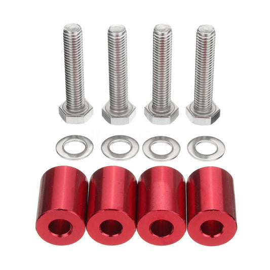 Car Bonnet Hood Vent Aluminium Spacer Riser Racing Motor Engine Swaps Kits Q
