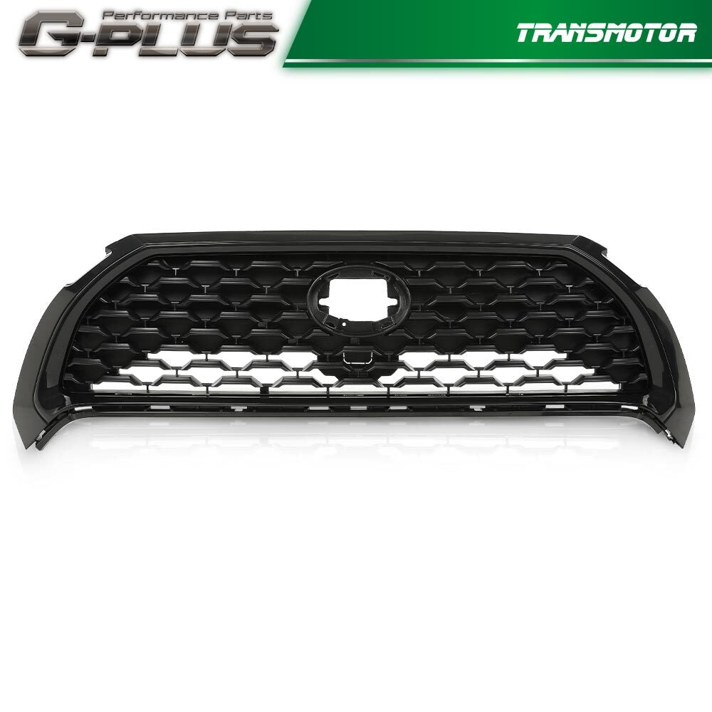 Front Upper Bumper Cover Grille Grid Grill Fits 2022 2023 for Corolla Cross - v