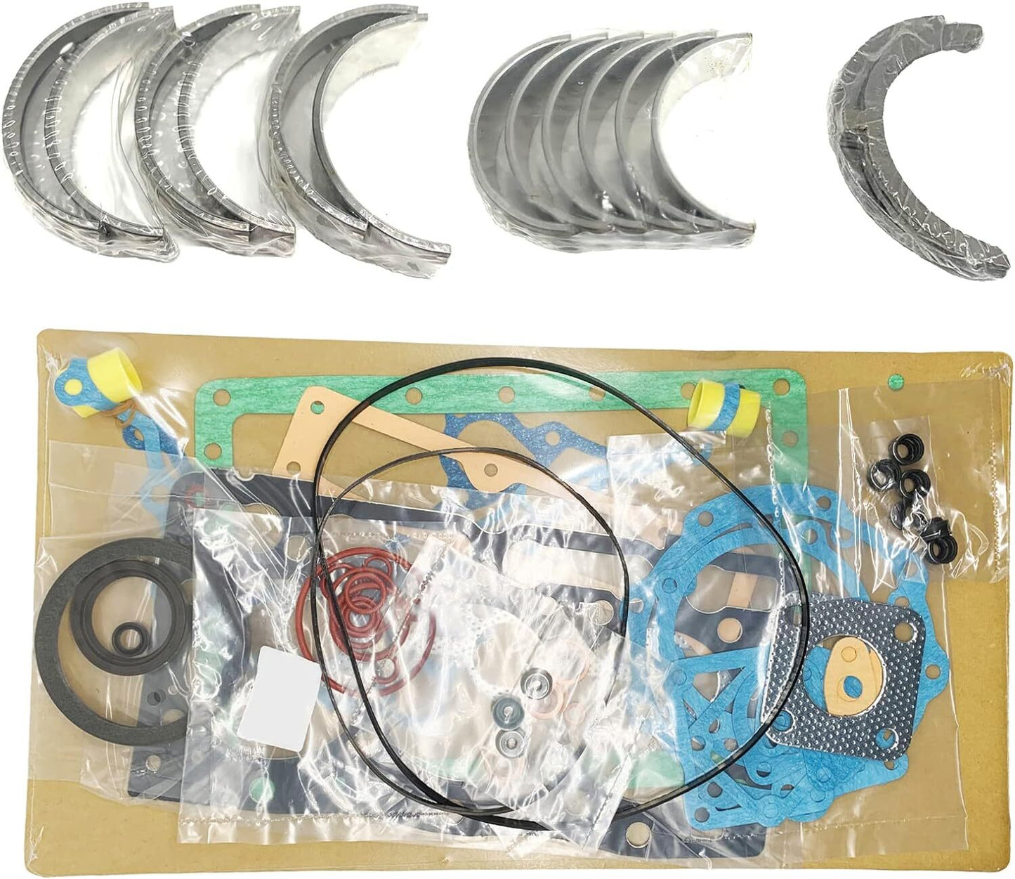 Piston Rings Set 83mm STD compatible with for VW for Audi A6 Q5 Q7 3.0 TDI Diesel 19865 B