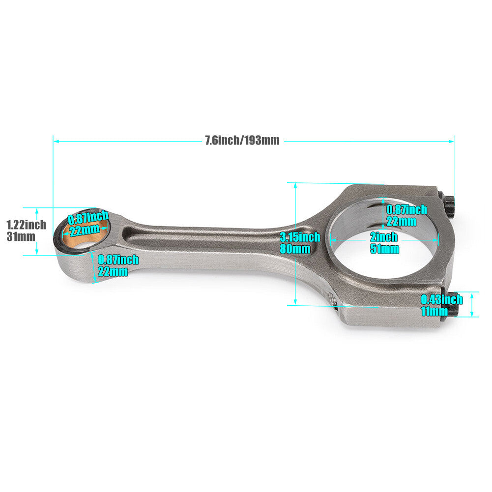 4x 23510-2G540 connecting rods are suitable for Kia Sorento Optima and for Hyundai Sonata 2.4L. Q