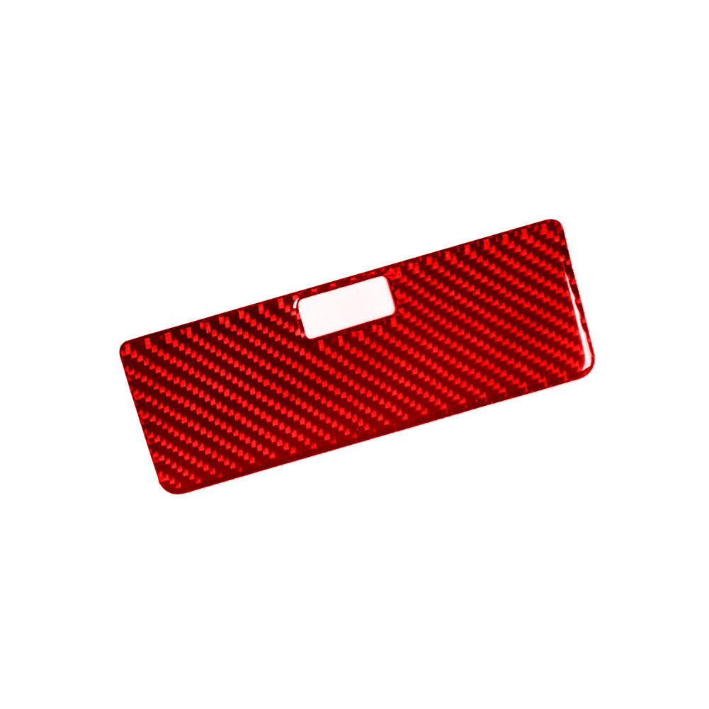 Carbon Fiber Interior for Co -pilot Storage Panel Trim for Audi TT 8N 2001-2006 Red v