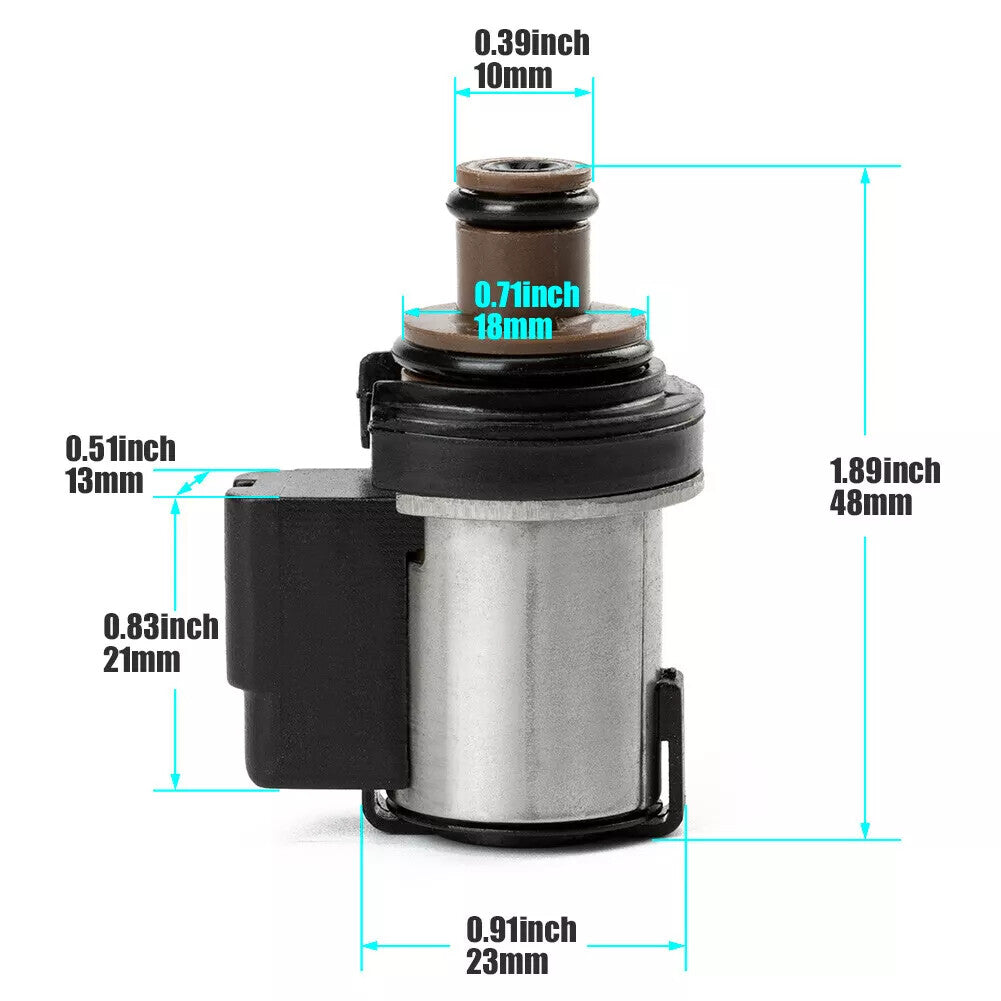 Torque converter lock-up solenoid valve for Subaru Lineartronic CVT TR580 TR690 (brown) n