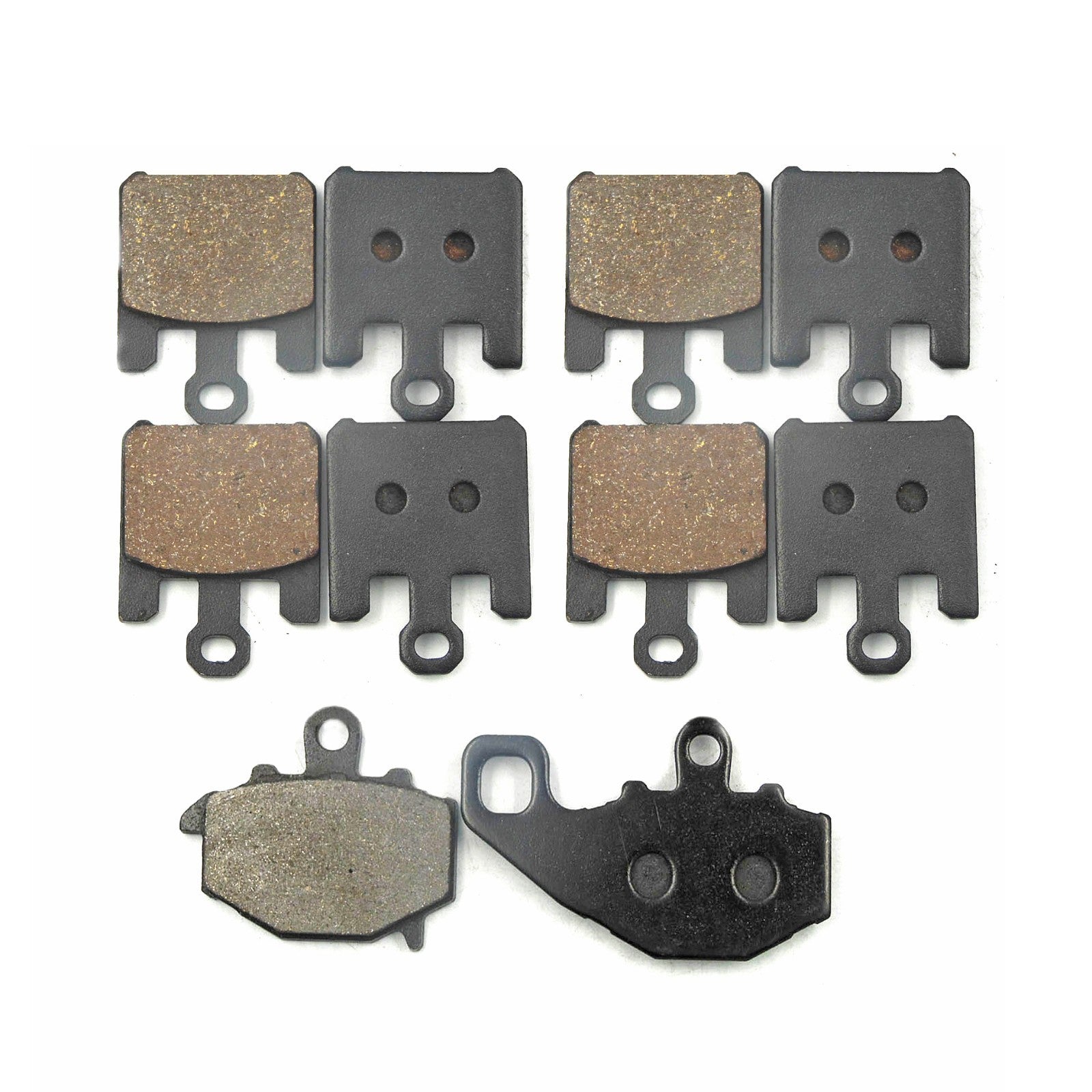 Fit for Kawasaki ZX6R 2002-2004 ZX10R 2004-09 07 FrontRear Brake Pads set