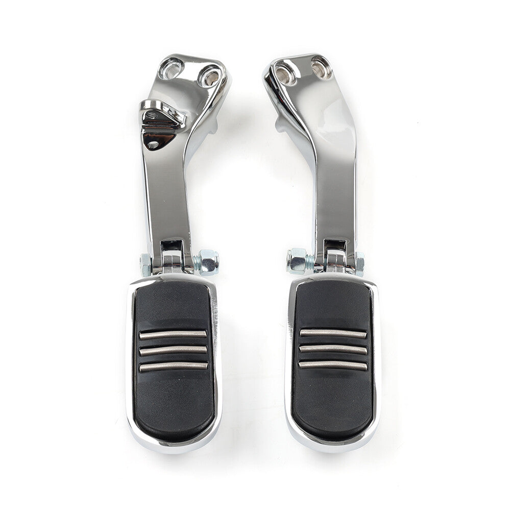 Motorcycle Passenger Foot Pegs Mount Support Bracket Fit for Harley Dyna Glide 06-17