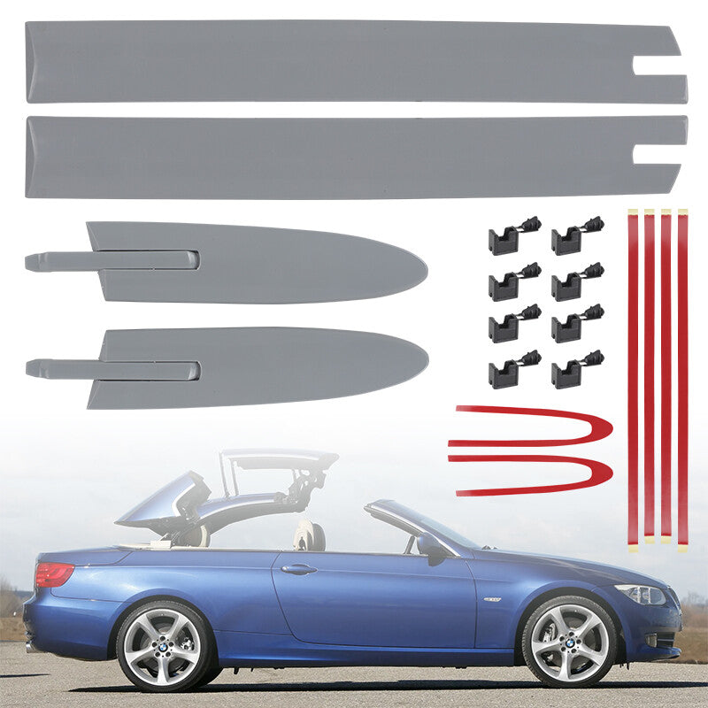 4Pcs Left+Right Convertible Roof Top Hinge Cover Clip for BMW 335i M3 M4 F83 E93