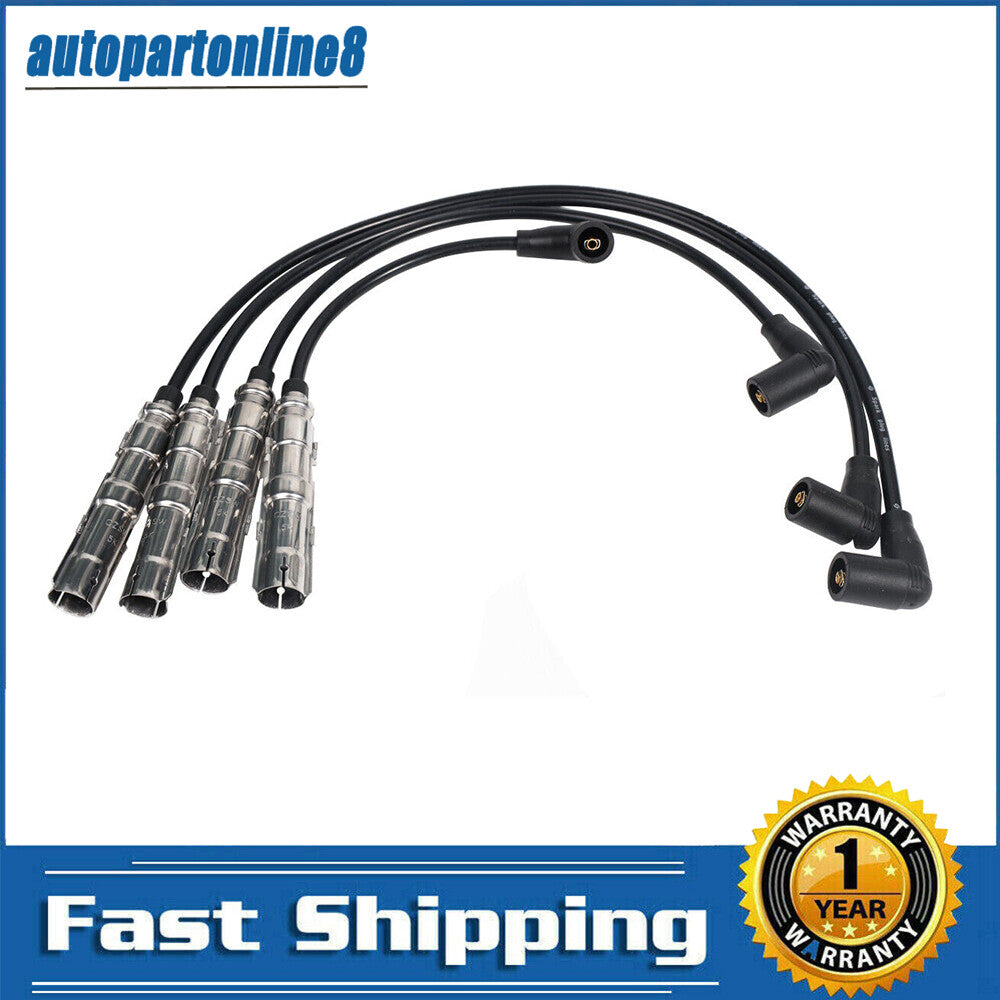 4-pack 06A905430 spark plug wires/ignition cables suitable for VW for Jetta for Passat (new) Q