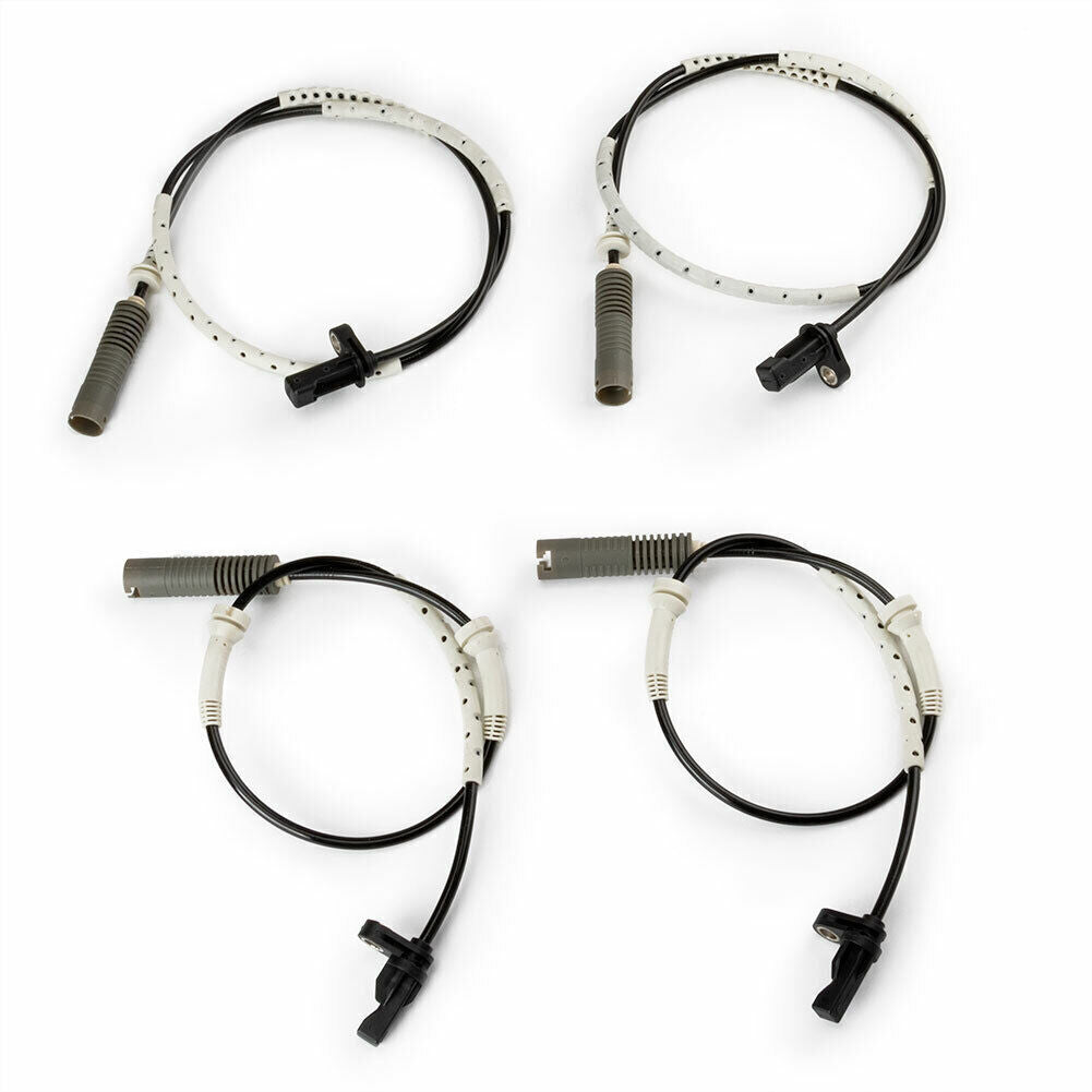4Pcs ABS Wheel Speed Sensor Front Rear Right Left For 128i 323i 325i 328i E90 US