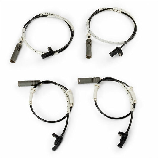 4Pcs ABS Wheel Speed Sensor Front Rear Right Left For 128i 323i 325i 328i E90 US