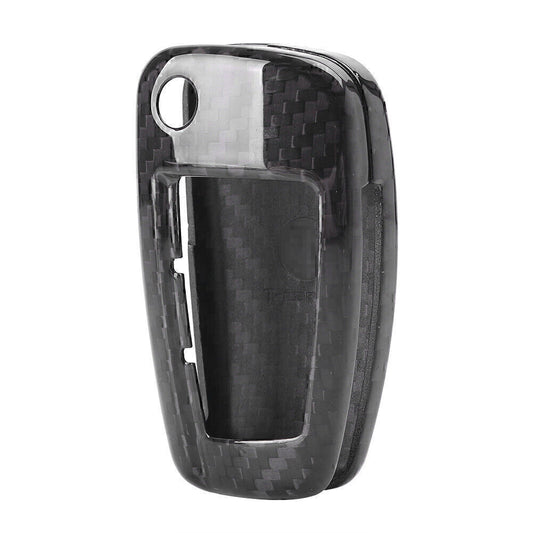 Real Carbon Fiber Car Remote Key Cover Shell Case fit for Audi A3 for A4 for A6 TT R8 Q