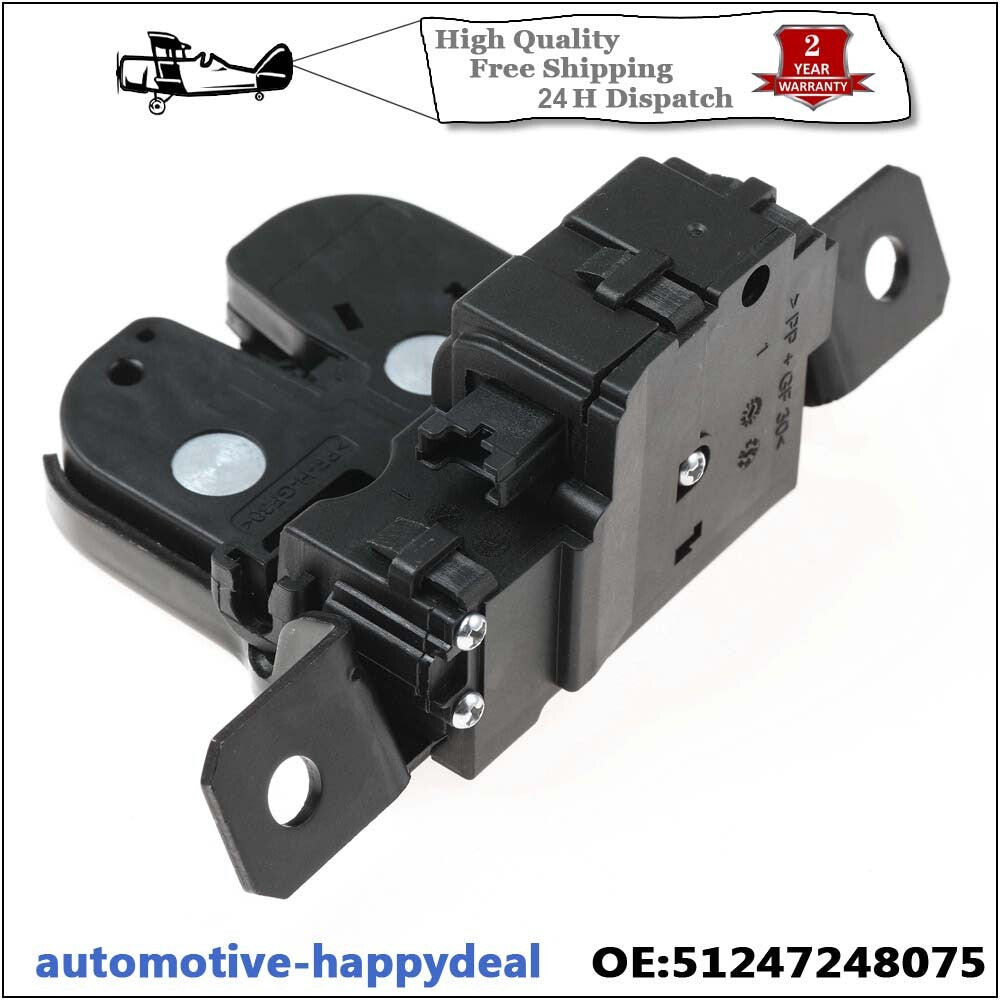 Tailgate Boot Lid Trunk Lock Latch Actuator 51247248075 Fits for BMW F20 / F21