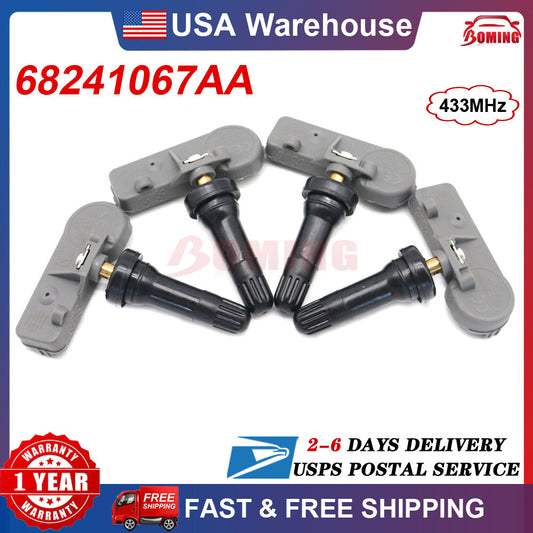 Tire Pressure Sensor TPMS 68406537AA 68241067AA for Jeep for Chrysler for Dodge for Ram US