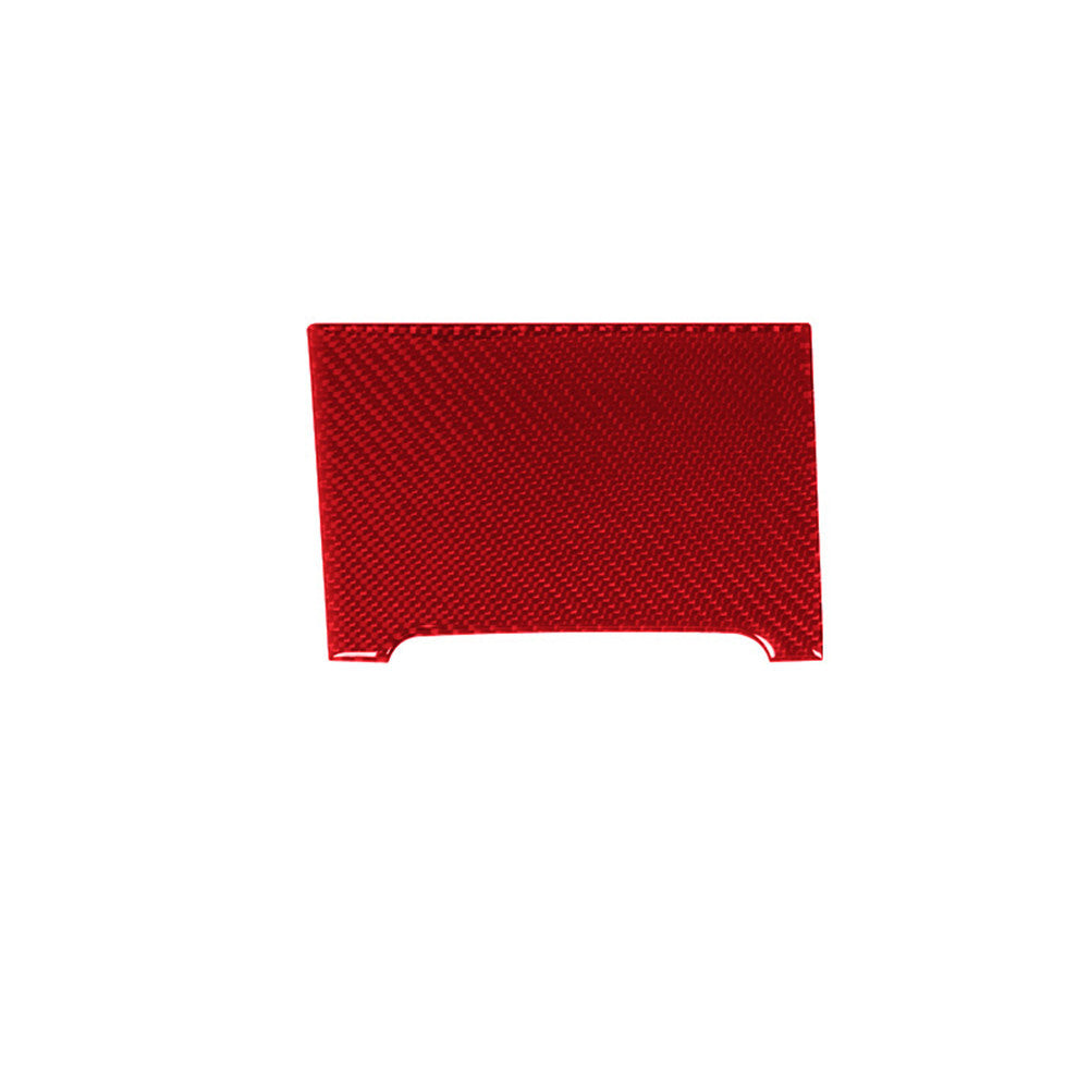 Red Carbon Fiber Storage Stickers Cover Trim for Hyundai for Elantra 2016-2018