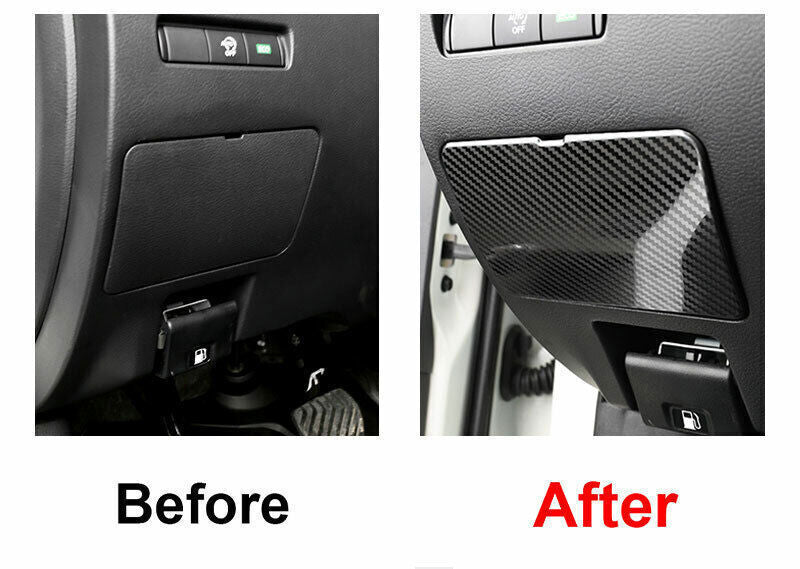 Console Storage Box Cover Trim Fit for Nissan Altima 19-22 Steel Carbon Fiber
