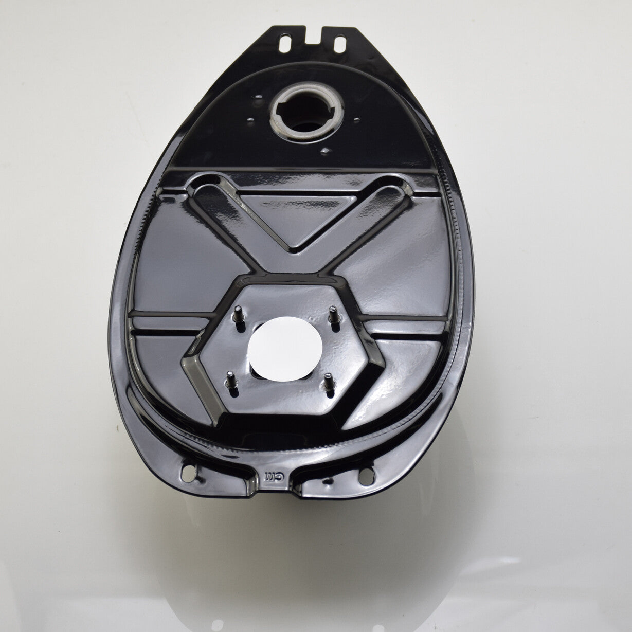 Motorcycle curved beam black oil gas fuel tank for Honda Off Road