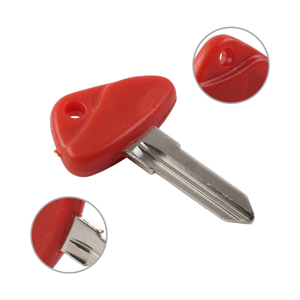 Uncut Blade Blank Key Red for BMW R1150GS R1150RS R1150RT R1200IND