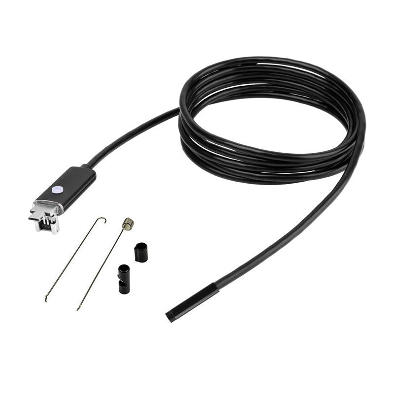 AUTO 2in1 Endoscope Android USB Inspection Camera 8MM Borescope Night Camera